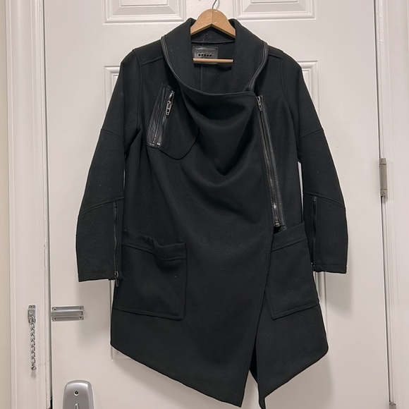 Blank NYC black wool jacket - Picture 2 of 7
